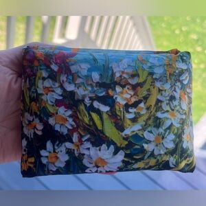 Packable Tote! Floral Print Pouch
